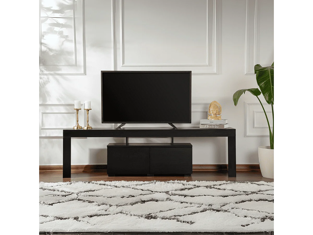 TV-Möbel mit 2 Klapptüren L180 cm – ENCLAVE