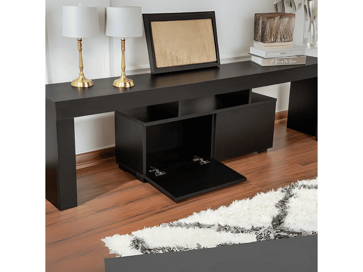 TV-Möbel mit 2 Klapptüren L180 cm – ENCLAVE