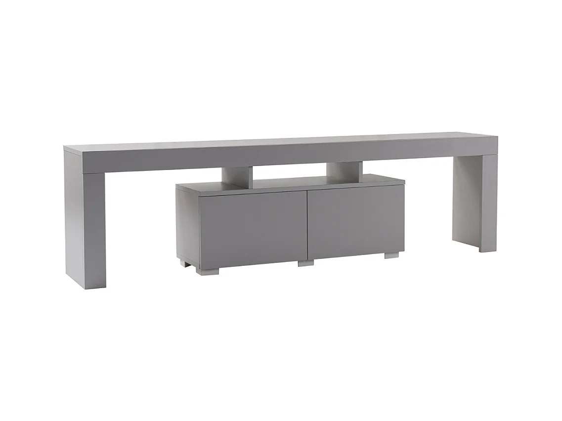 Meuble TV 2 portes rabattables L180 cm - ENCLAVE