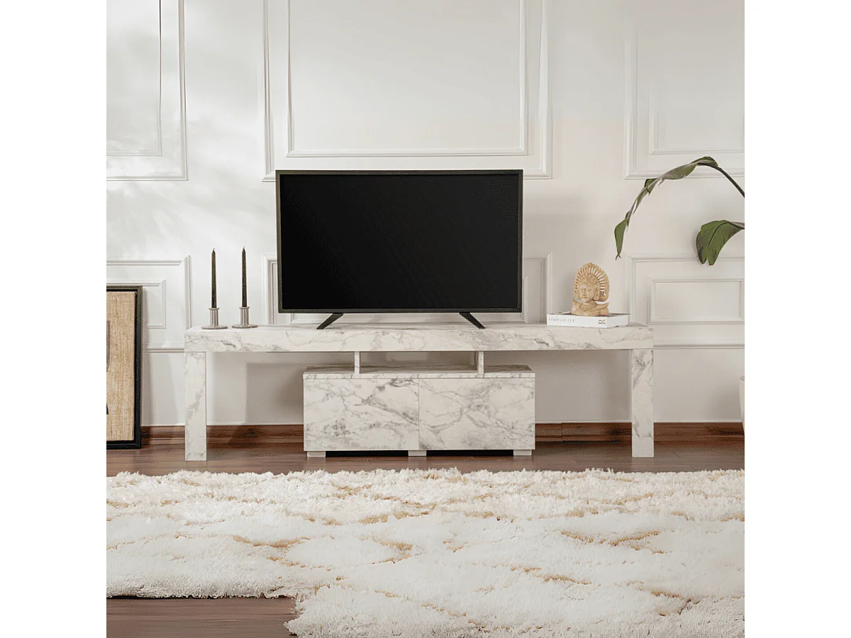 Mobile TV con 2 ante a ribalta L180 cm - ENCLAVE