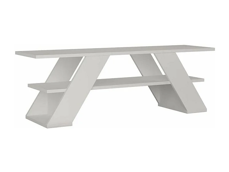 Meuble TV 3 étagères L120 cm - Farfalla