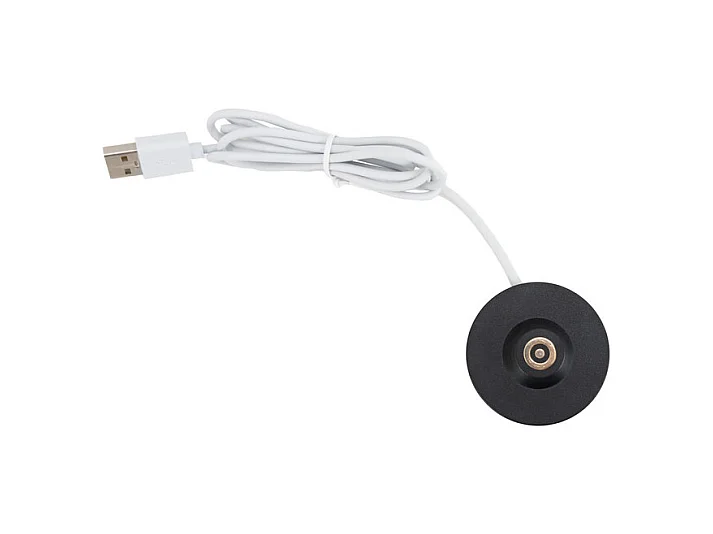 Zafferano Lampada da Tavolo Ricaricabile Angelina - Senza Fili, Testa Orientabile, Controllo Touch, Design Moderno per Interni - Colore Nero