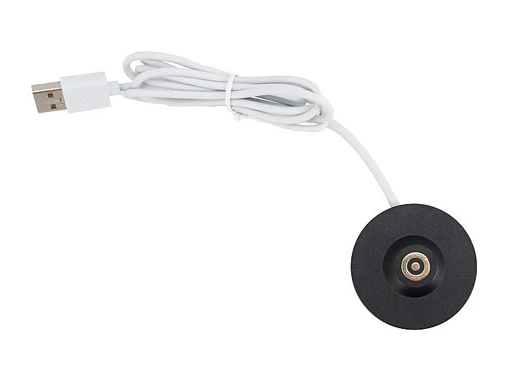 Zafferano Lampada da Tavolo Ricaricabile Angelina - Senza Fili, Testa Orientabile, Controllo Touch, Design Moderno per Interni - Colore Nero