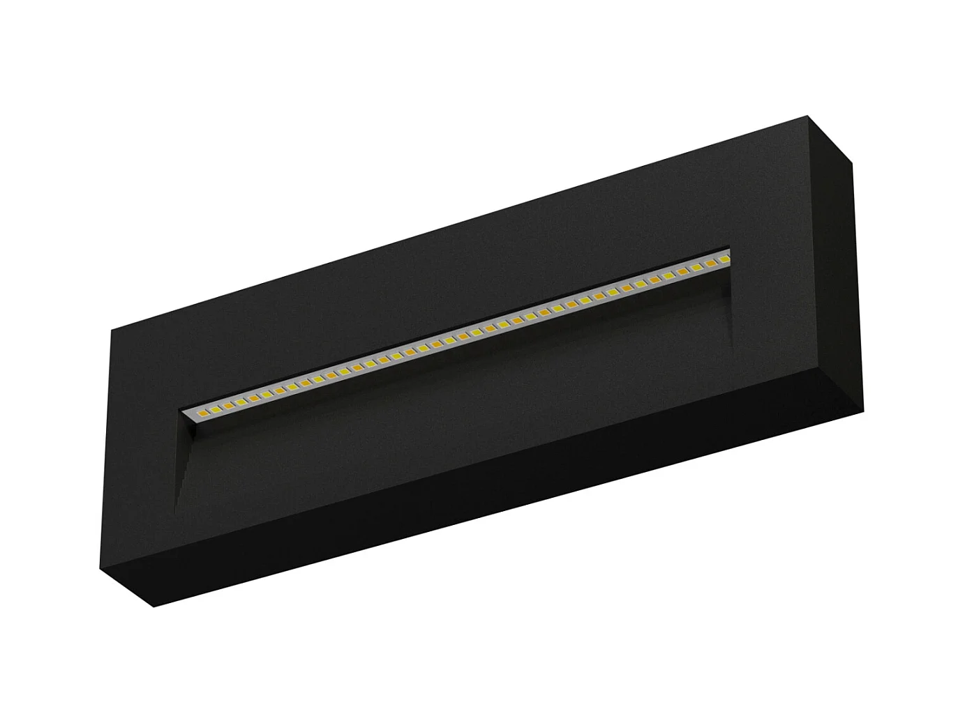 Spot LED mural Beneito Faure Tween 5W, CCT, éclairage intérieur/extérieur, pour zones de passage noir