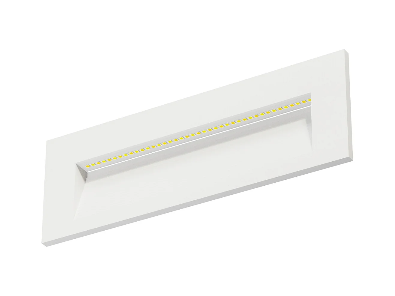 Applique LED encastrable Beneito Faure Tween 5W CCT, balisage intérieur/extérieur, idéale escaliers blanc