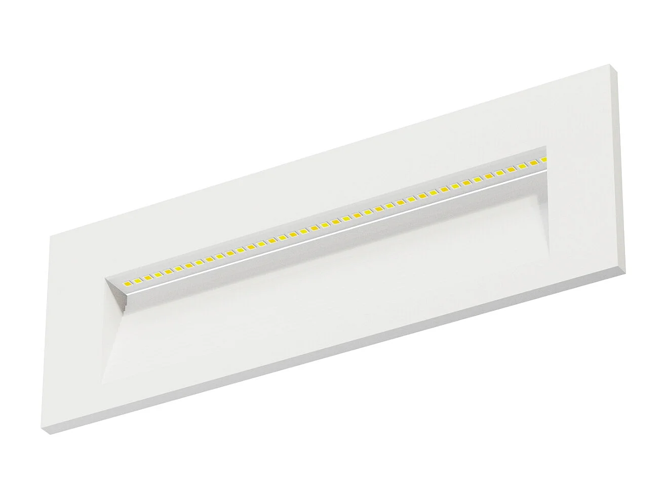 Applique LED encastrable Beneito Faure Tween 5W CCT, balisage intérieur/extérieur, idéale escaliers blanc
