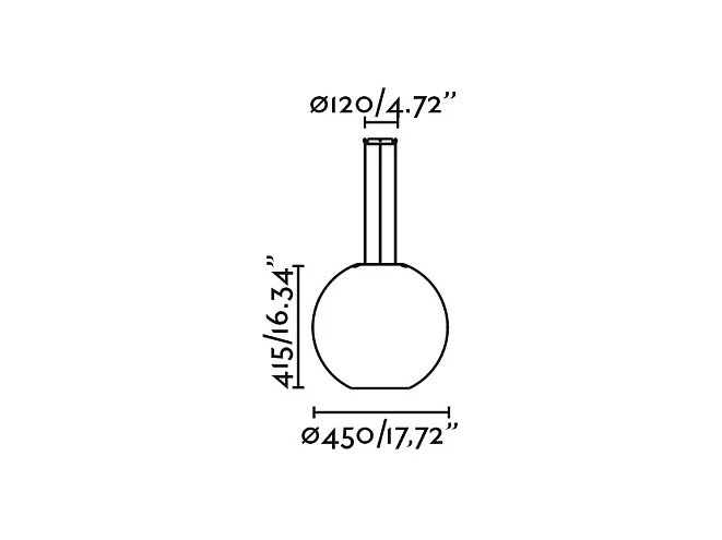 AIRE 450 Hängeleuchte