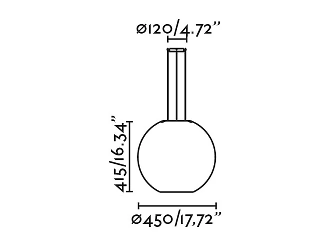 AIRE 450 Hängeleuchte