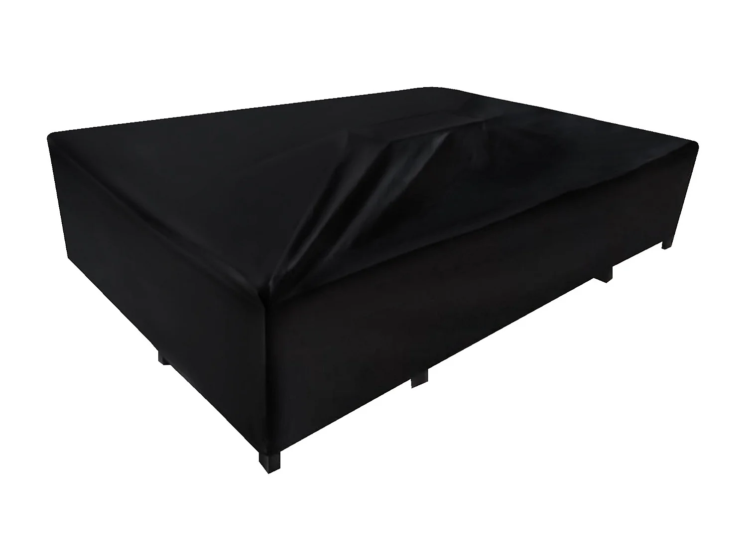 Mueble Modular de Jardín 9 Plazas Sillón y Mesa para Fogata - Blanco