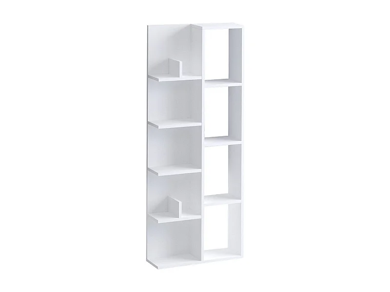 Librería con 4 compartimentos y 4 estantes H150 cm - LILY