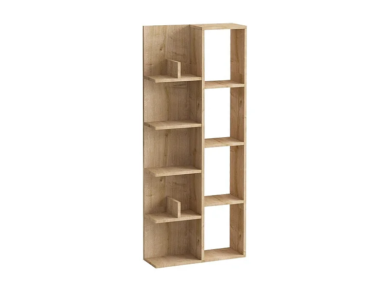 Bibliothèque 4 niches et 4 étagères H150 cm - LILY