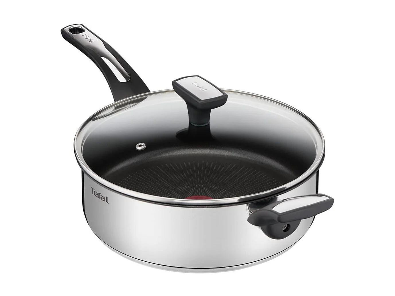 Guisera Tefal Emotion con tapa acero inoxidable negro Ø26 cm