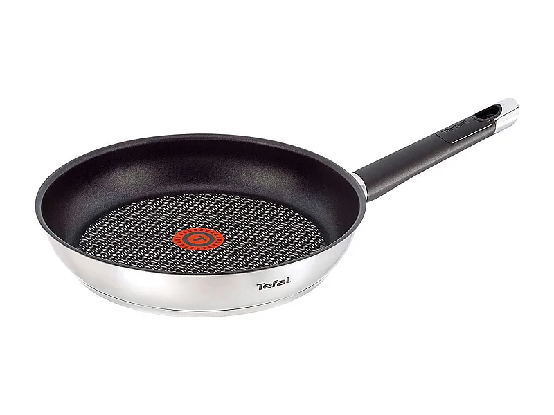 Sartén Emotion Tefal acero inoxidable Full Induction inox Ø24 cm