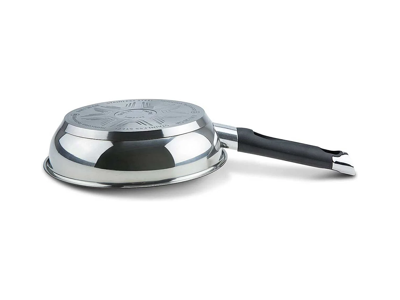 Sartén Emotion Tefal acero inoxidable Full Induction inox Ø20 cm