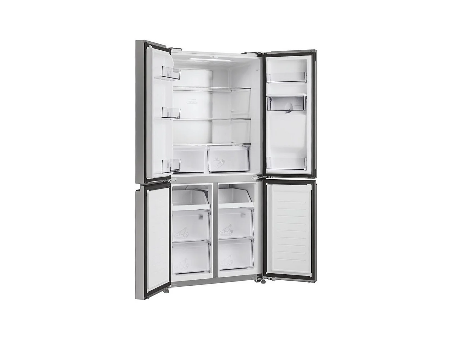 Candy Réfrigérateur américain 83cm 463l nofrost - CFQQ5T817EWPS