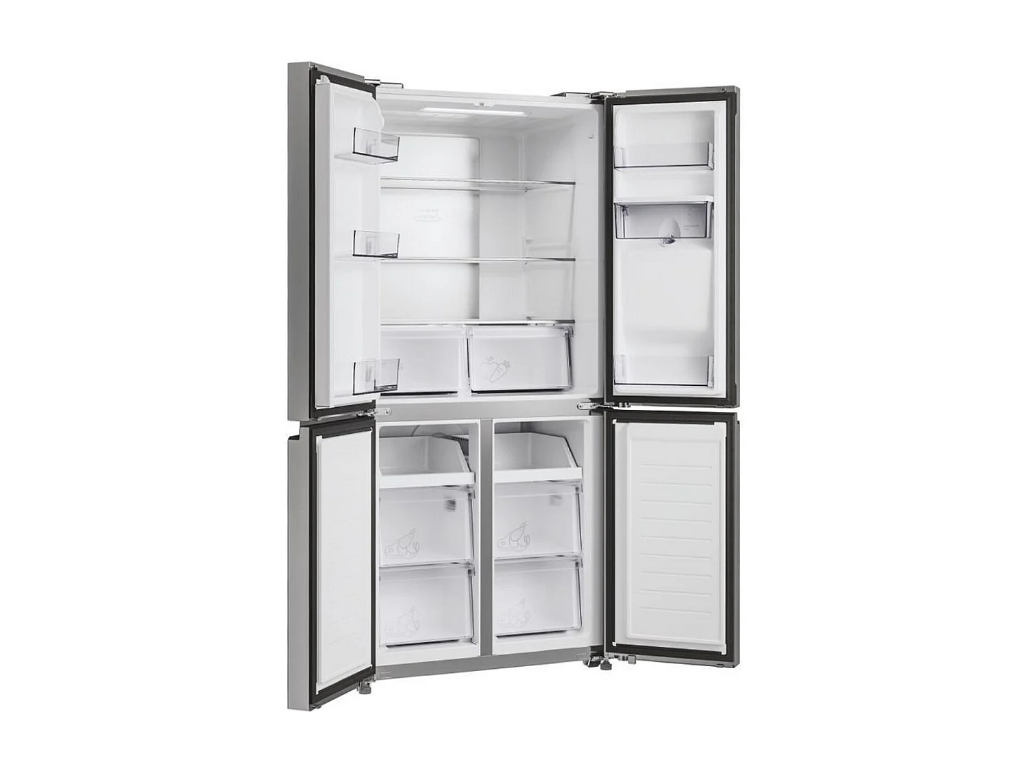 Candy Réfrigérateur américain 83cm 463l nofrost - CFQQ5T817EWPS