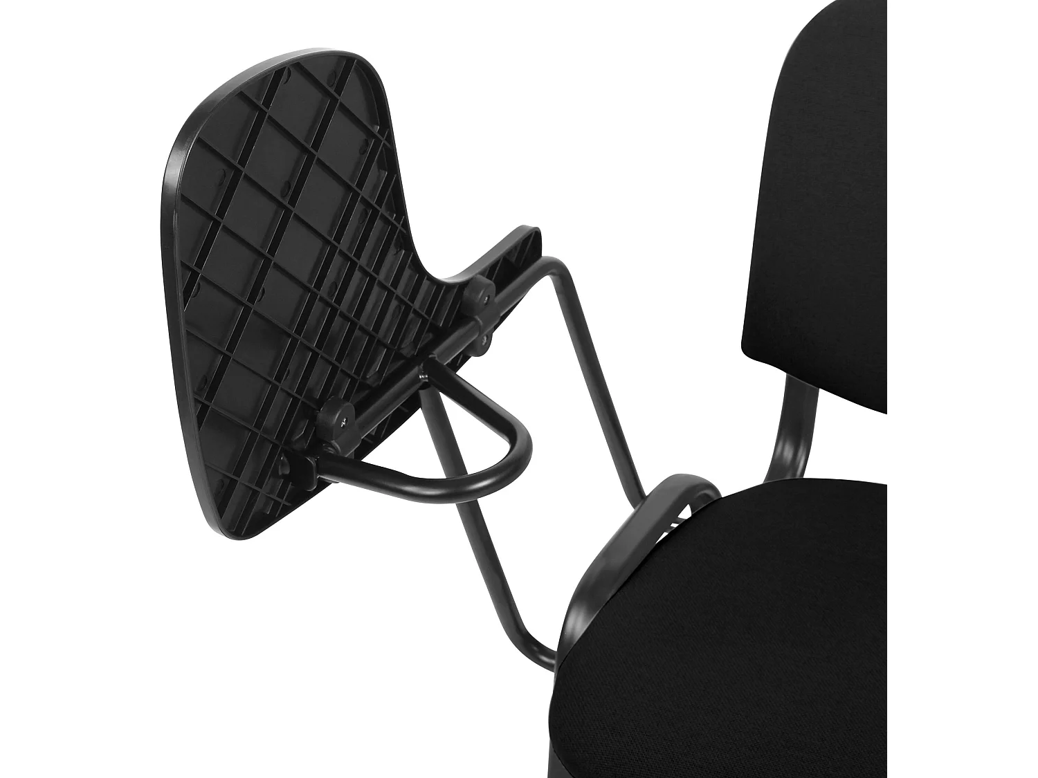 Chaise de conférence - Tissu - Noir - Ken XL