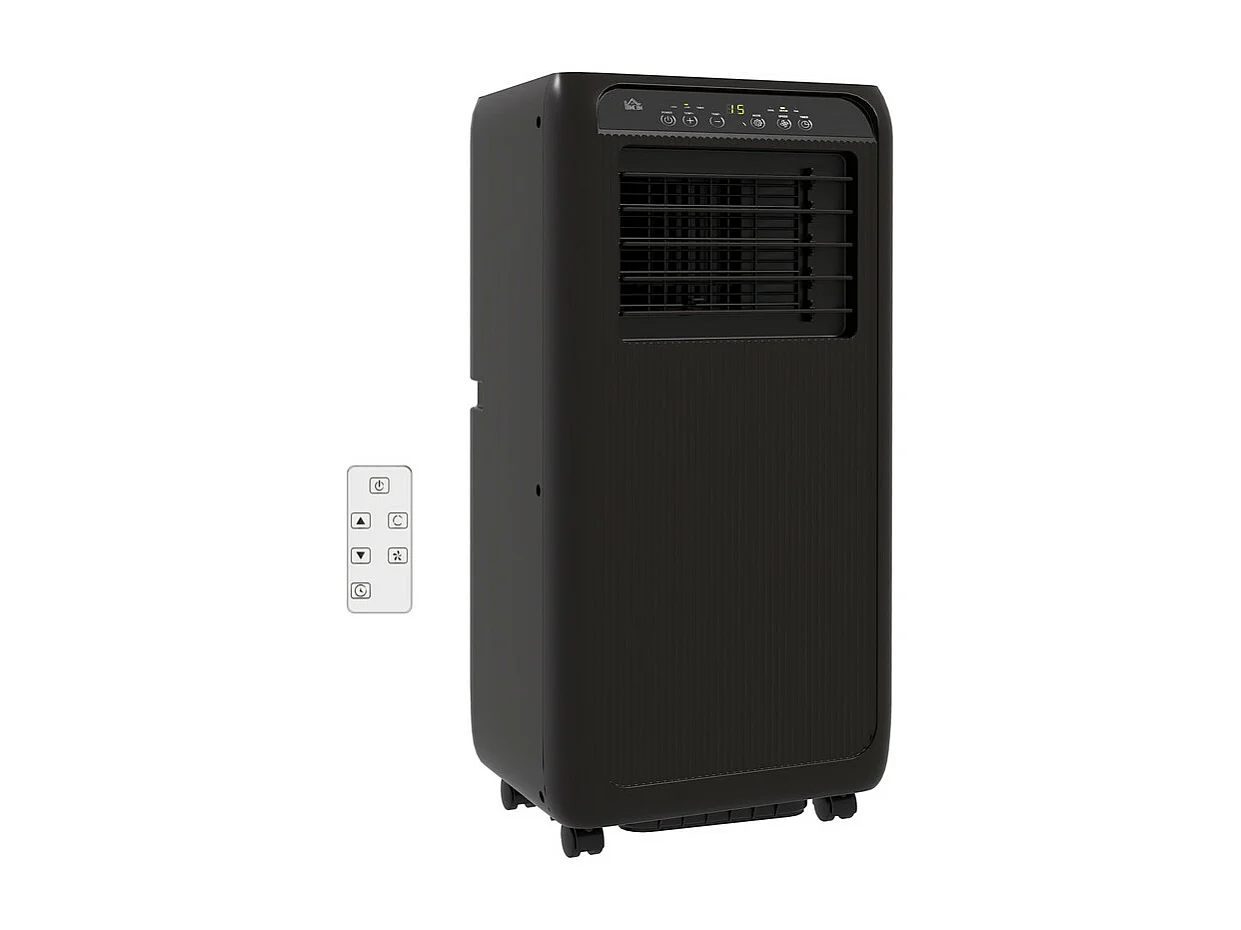 Ar Condicionado Portátil 3 EM 1, 9000BTU, com Temporizador, Display LED e Controle Remoto, Refrigeração, Ventilador, Desumidificador