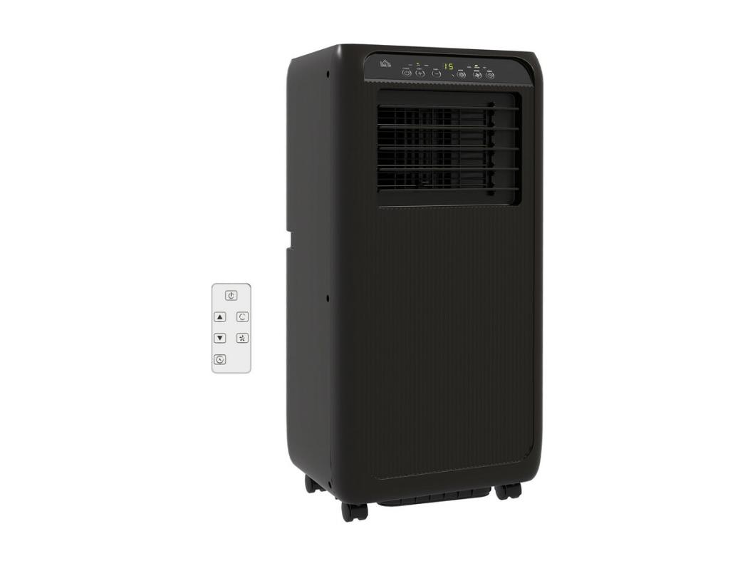 Mobiele Airconditioner 3 IN 1, 9000BTU, met Timer, LED-display en Afstandsbediening, Koeling, Ventilator, Ontvochtiger