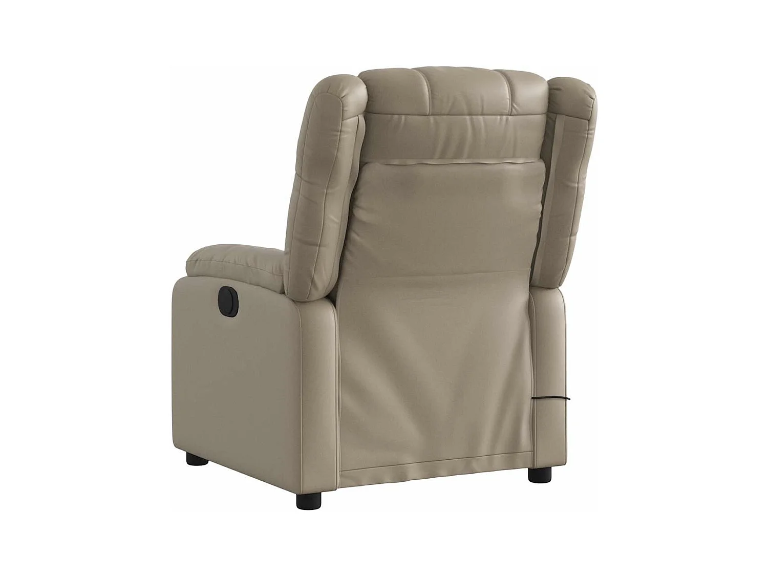 Fauteuil de massage inclinable Cappuccino Similicuir