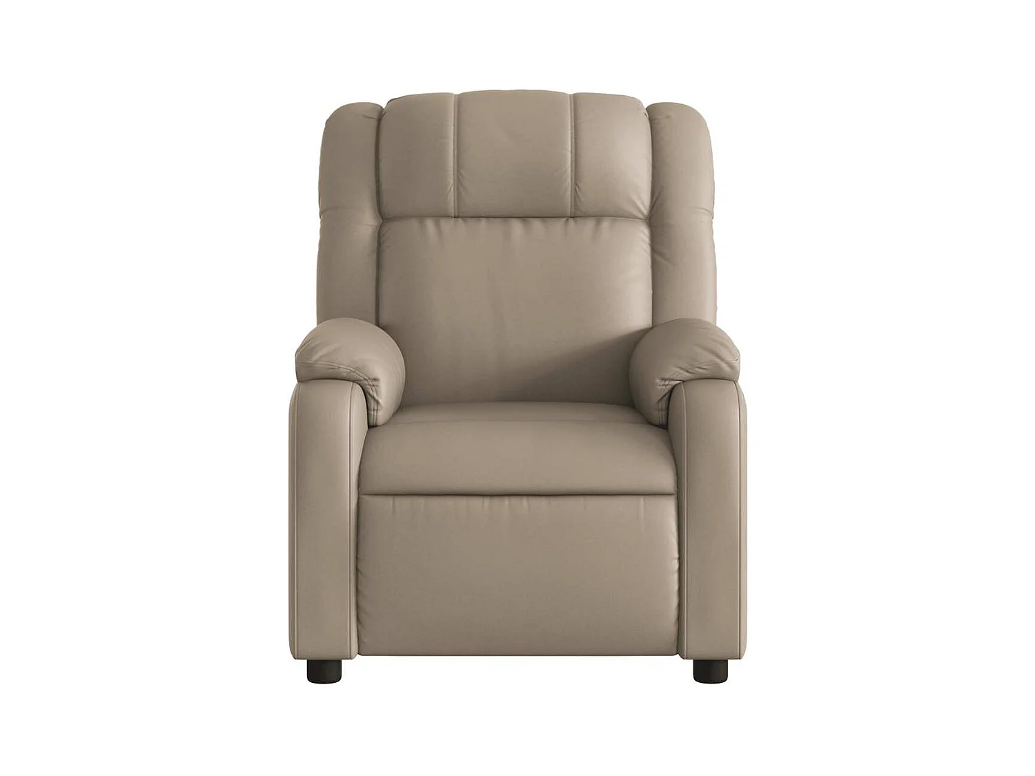 Fauteuil de massage inclinable Cappuccino Similicuir