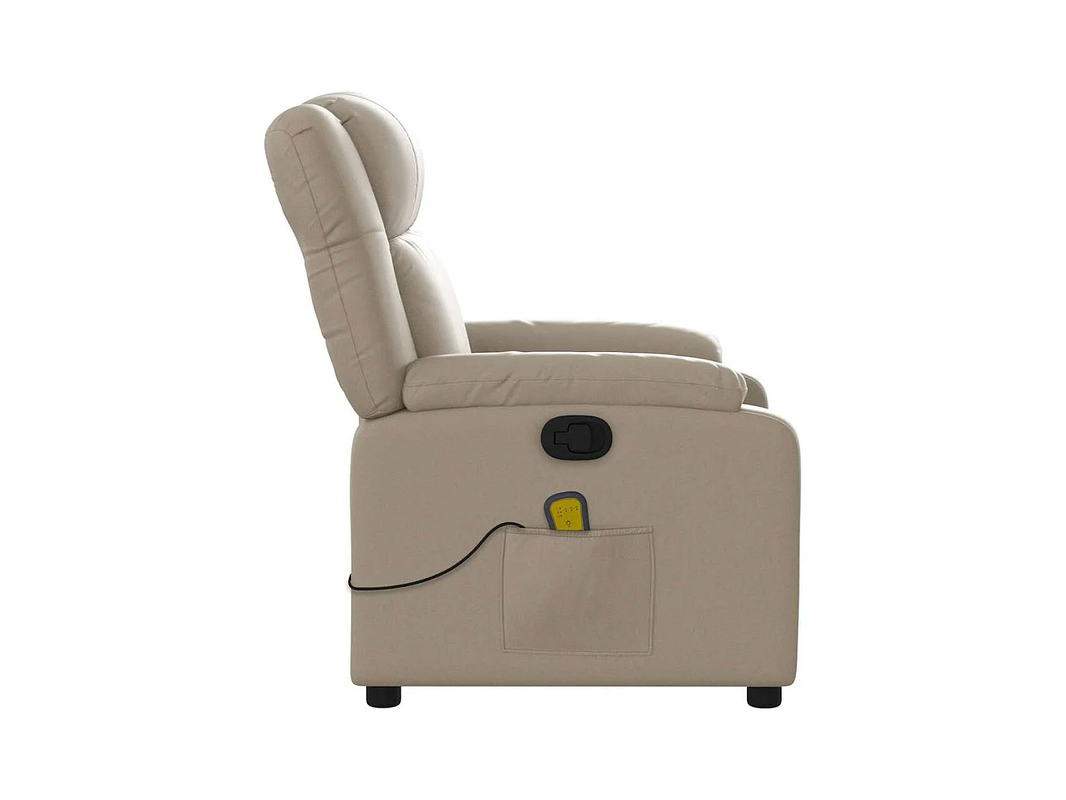 Fauteuil de massage inclinable Cappuccino Similicuir