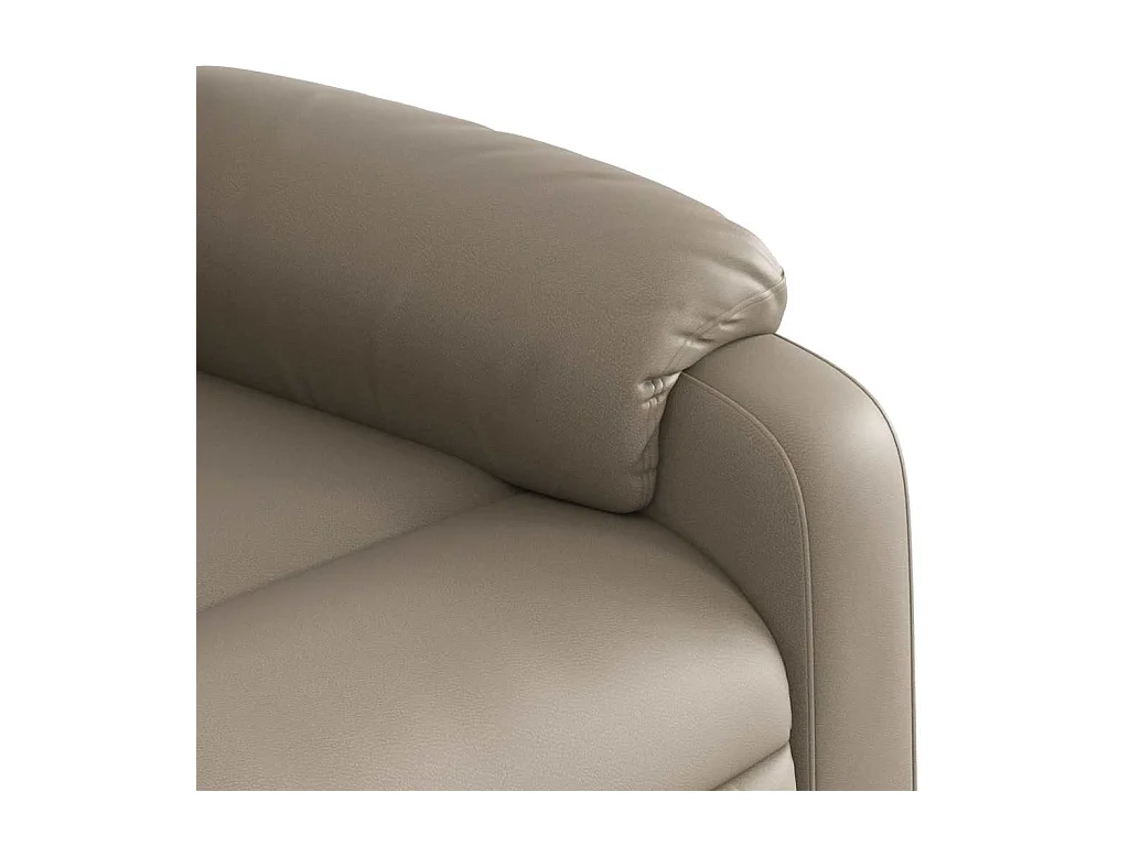 Fauteuil de massage inclinable Cappuccino Similicuir