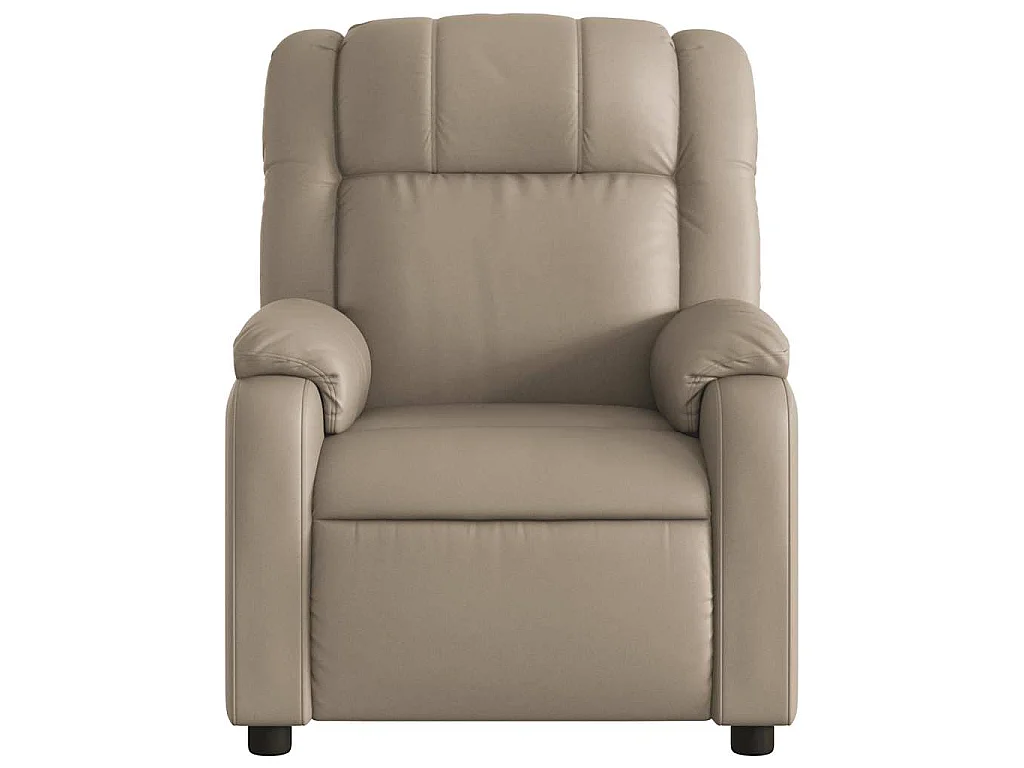 Fauteuil de massage inclinable Cappuccino Similicuir