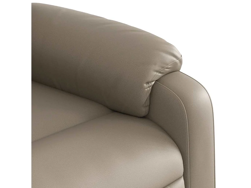 Fauteuil de massage inclinable Cappuccino Similicuir