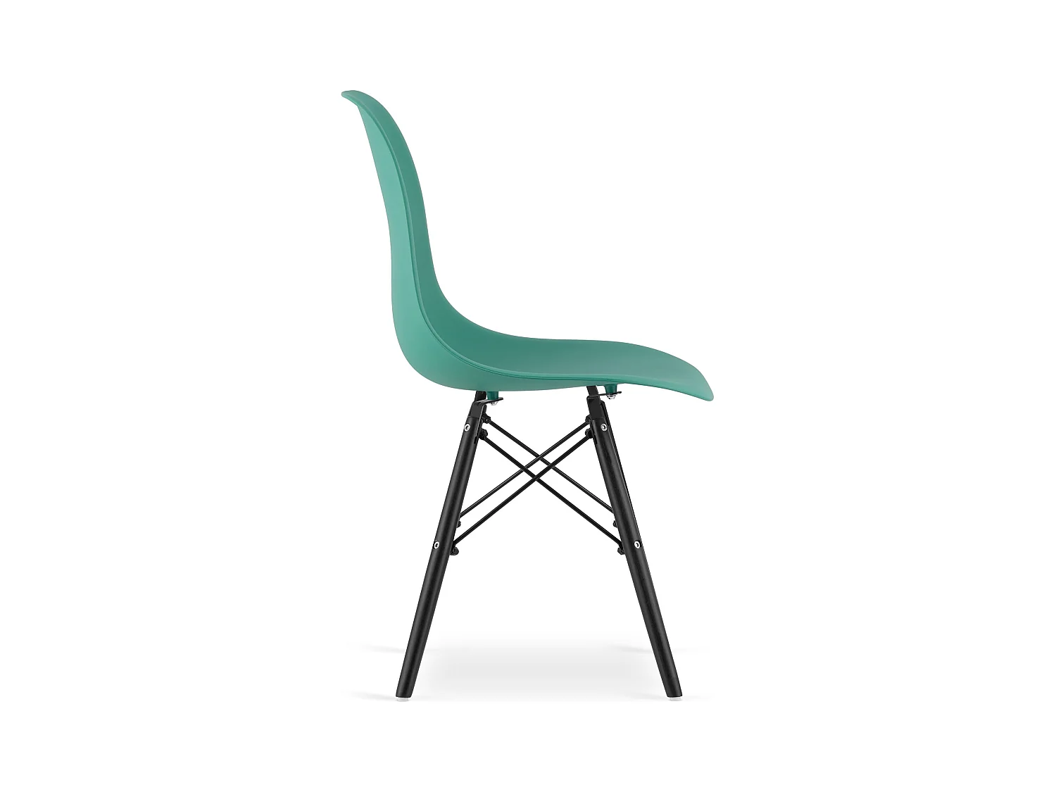 Chaise OSAKA pieds verts / noirs x 1