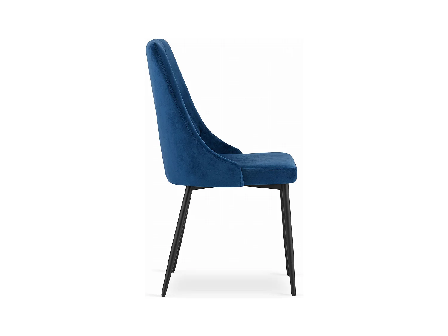 Chaise IMOLA - velours bleu marine x 1