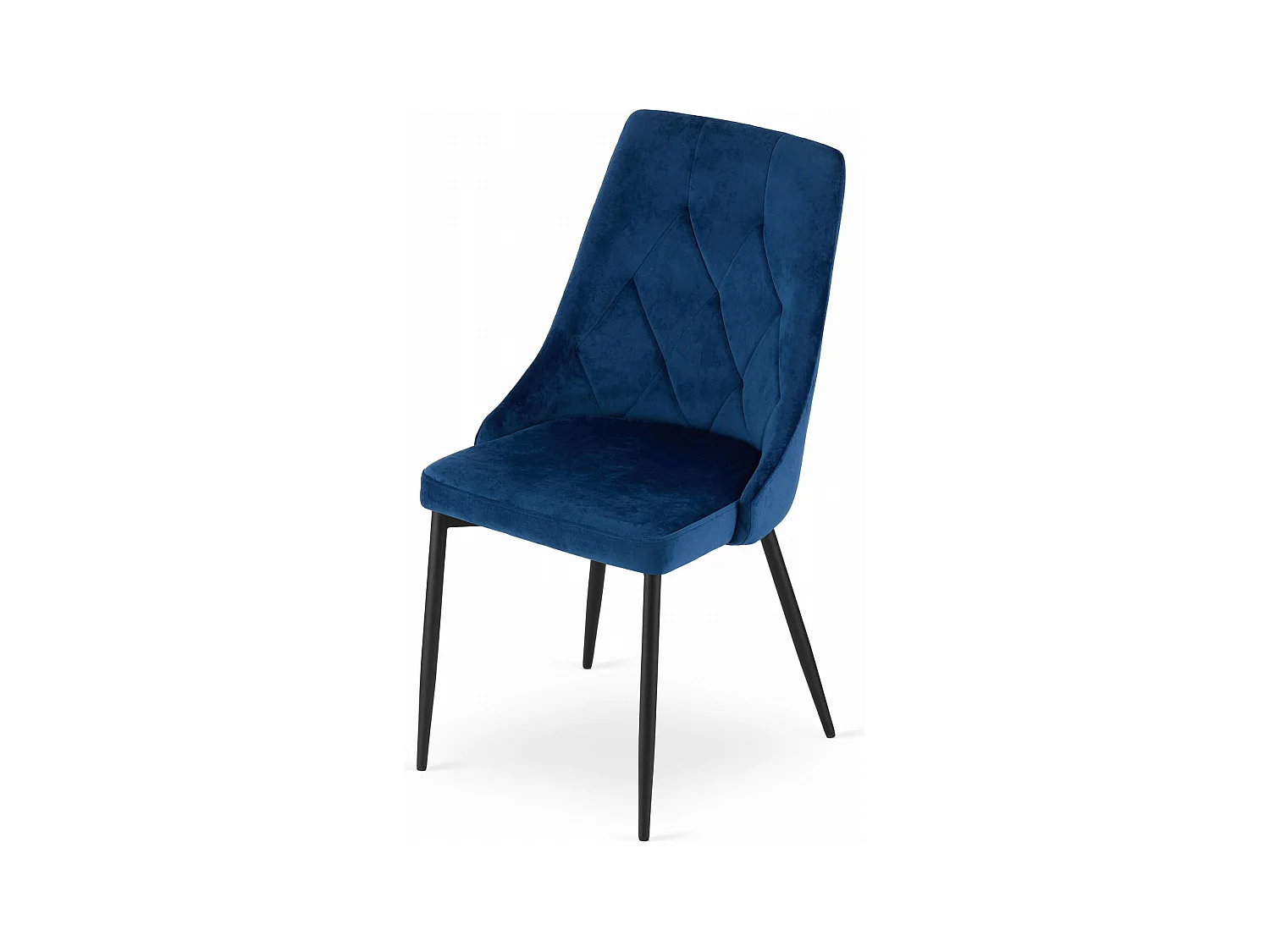 Chaise IMOLA - velours bleu marine x 1