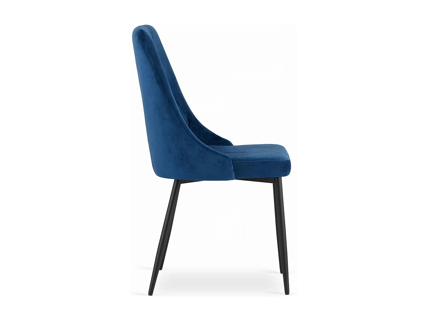 Chaise IMOLA - velours bleu marine x 1