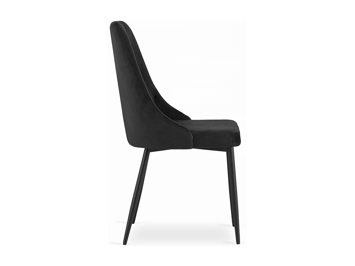 Chaise IMOLA - Velours noir x 1