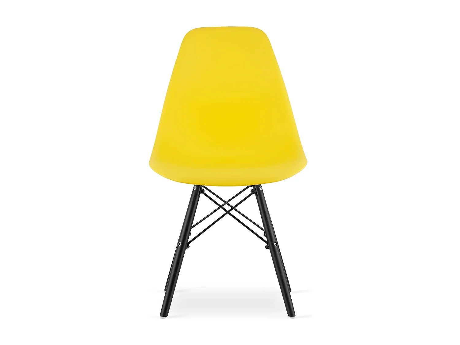 Chaise OSAKA pieds jaunes / noirs x 1
