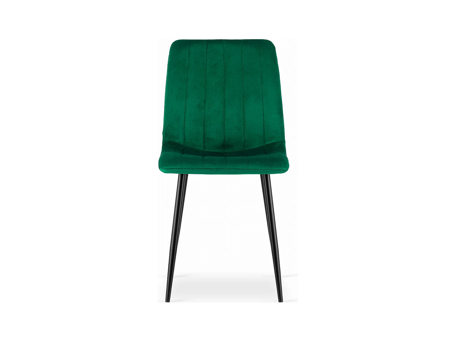 Chaise LAVA - Velours vert foncé x 1
