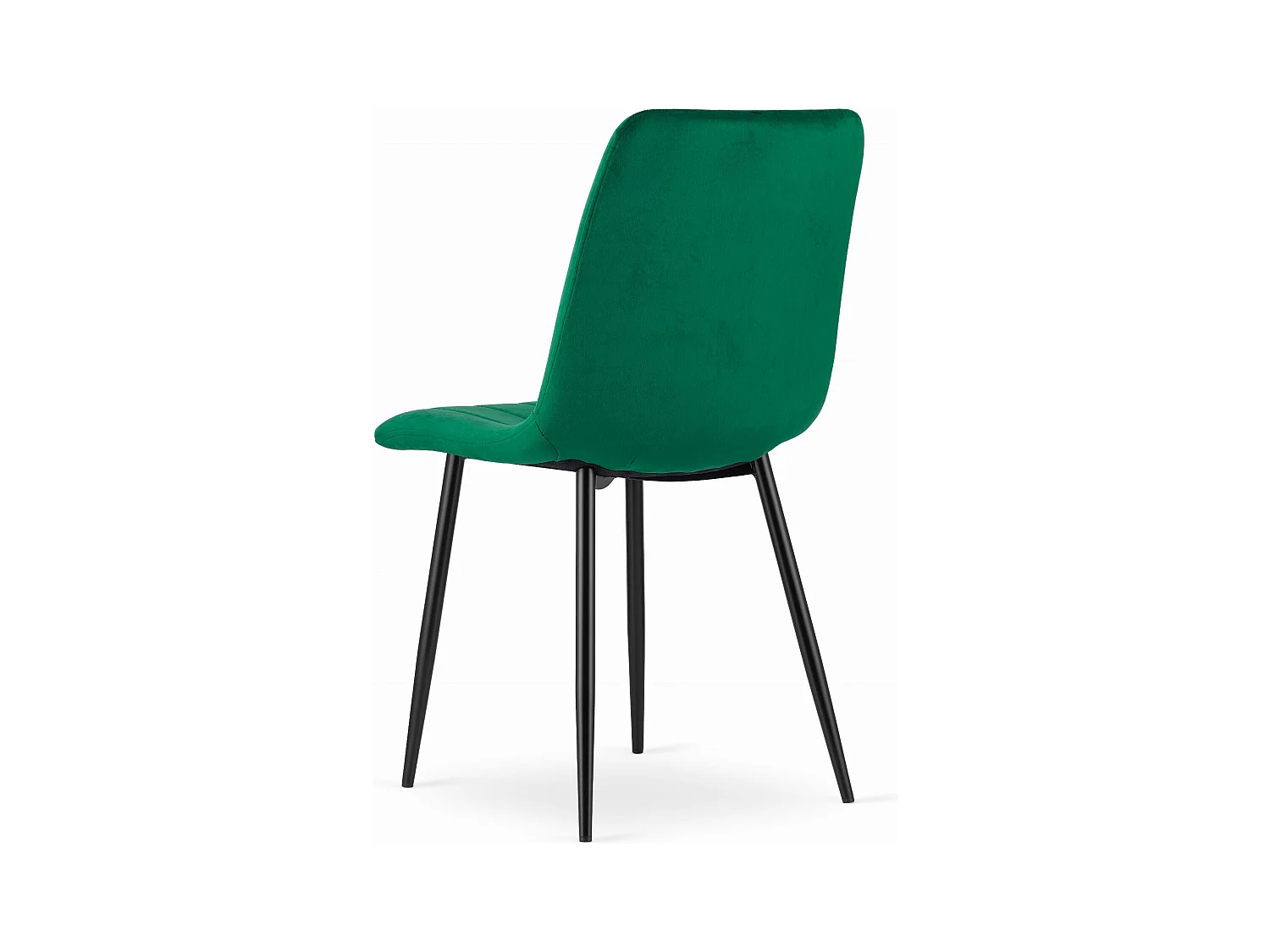 Chaise LAVA - Velours vert foncé x 1