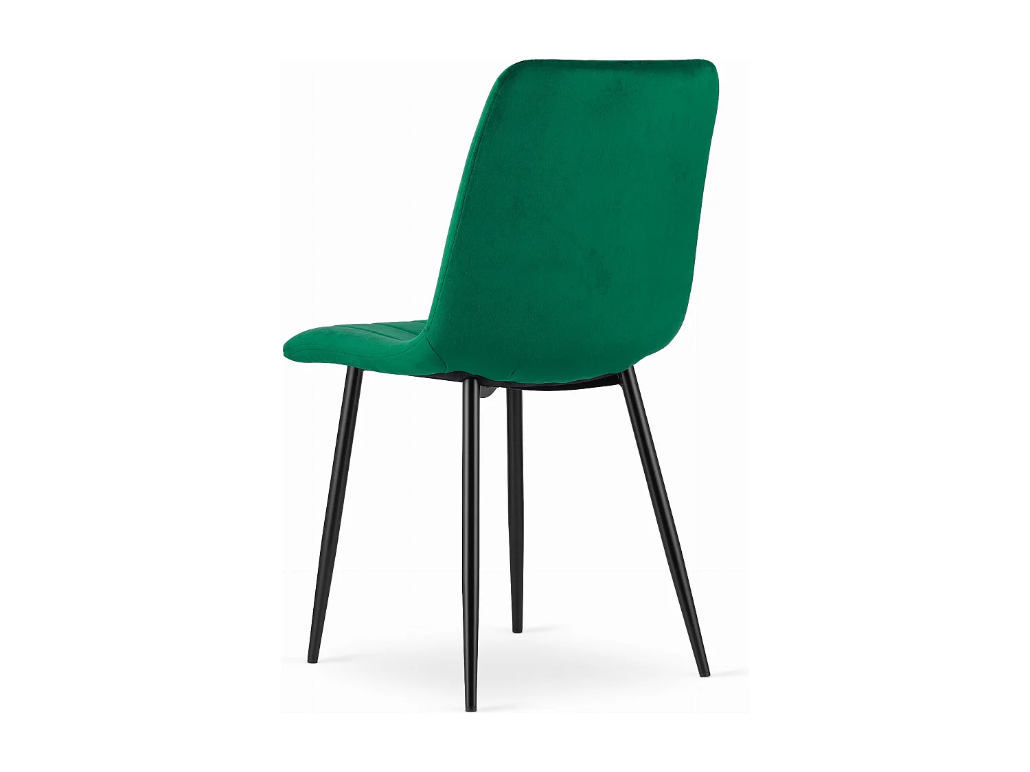 Chaise LAVA - Velours vert foncé x 1