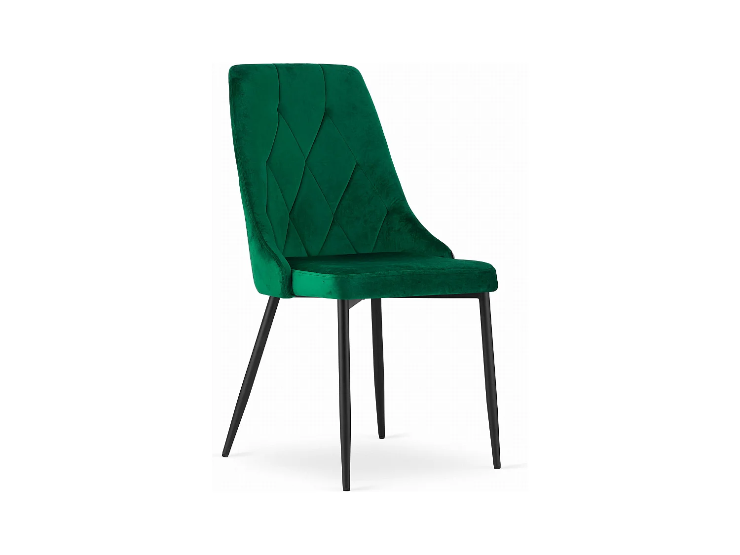 Chaise IMOLA - velours vert foncé x 1