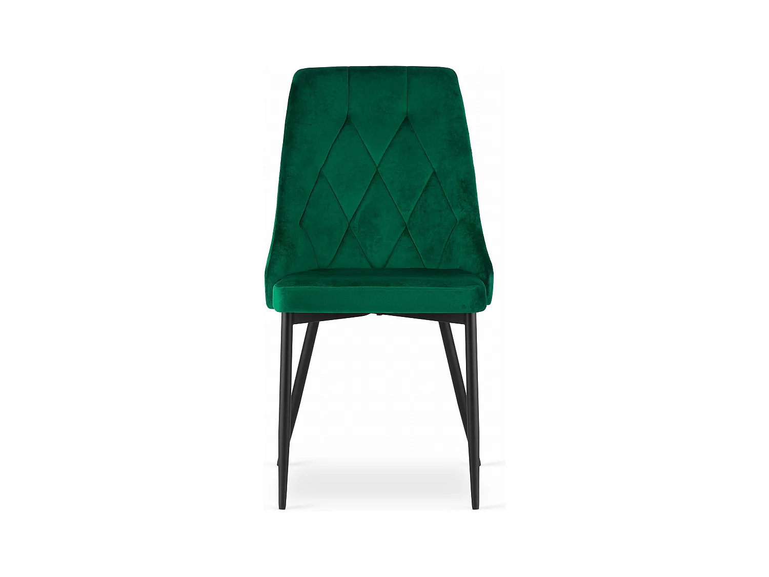Chaise IMOLA - velours vert foncé x 1