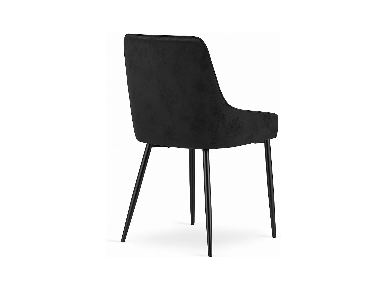 Chaise MONZA - Velours noir x 1