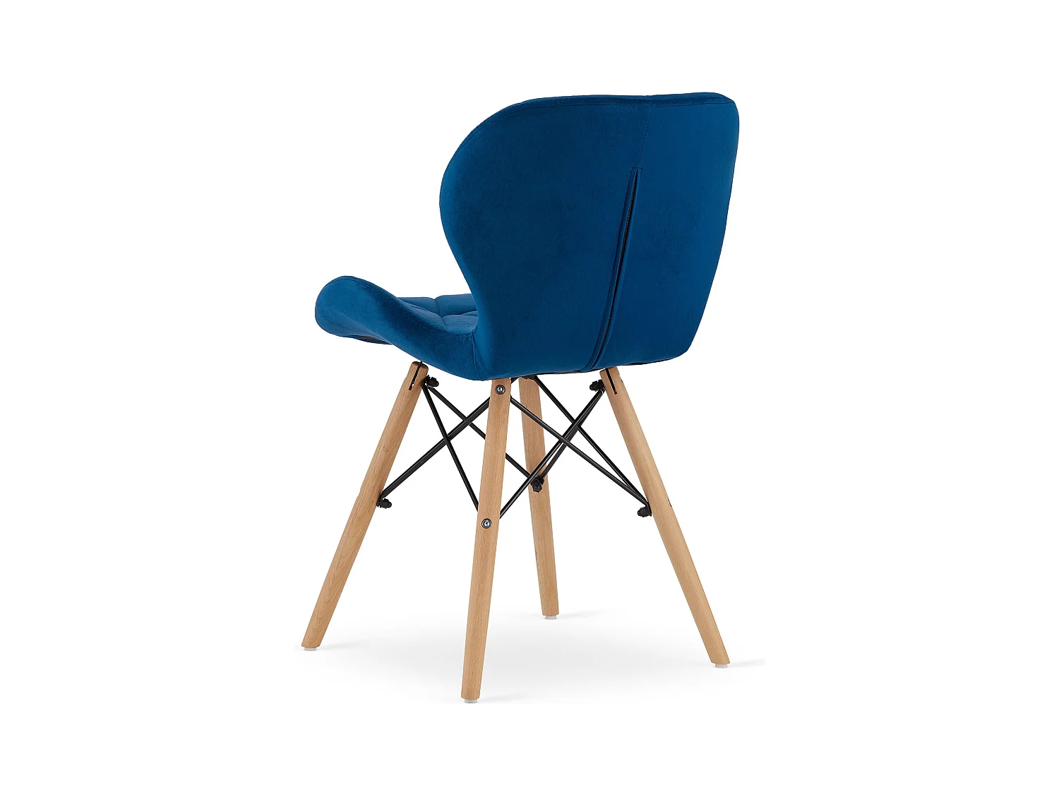 Krzesło LAGO Aksamit - granatowe x 1