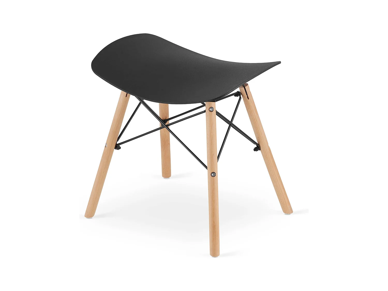 Tabouret CORFU - noir x 1
