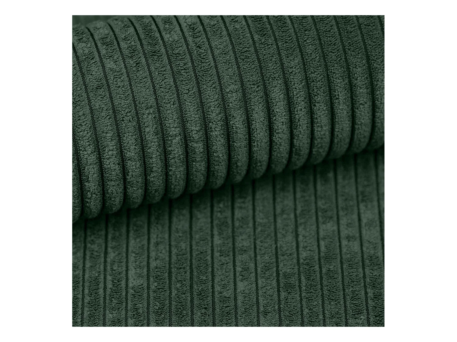 AX LIVING Sofa U Form mit Schlaffunktion Arborio U 352cm in Dunkelgrün