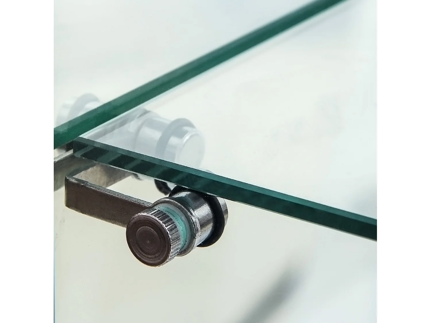 Vitrine en verre 163.9 x 36.49 x 80.49 cm,avec étagères et éclairage LED, armoire de curiosités à double porte