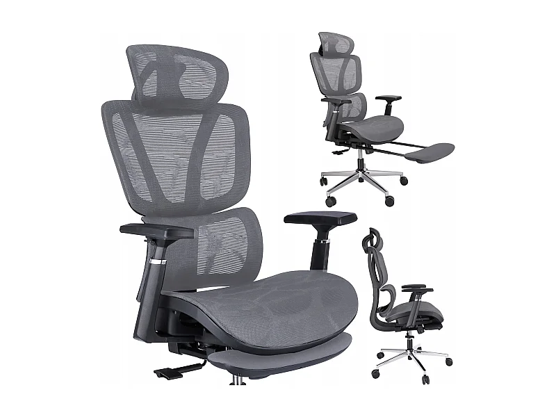 Fauteuil NEOVA gris chaise