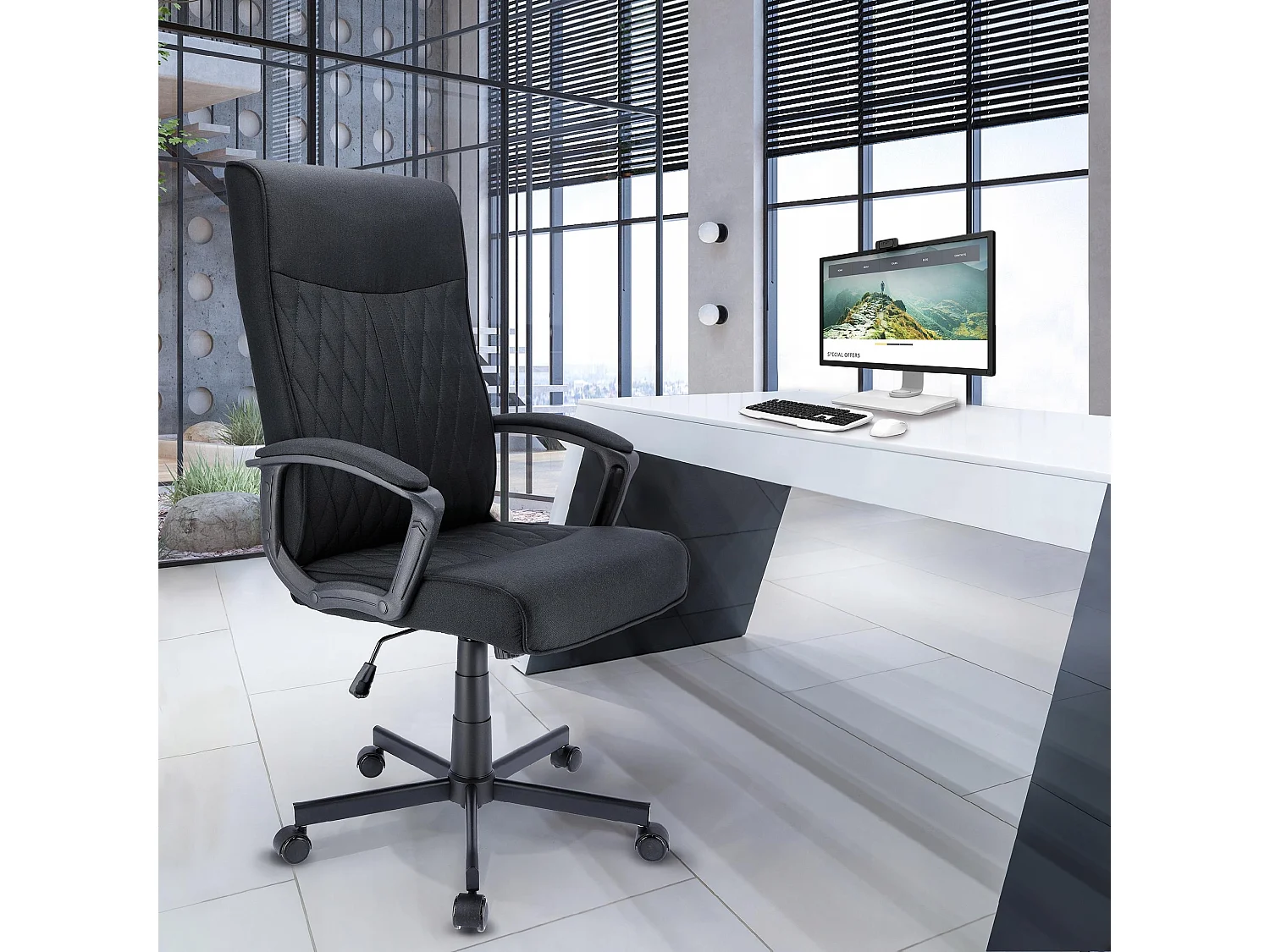 Fauteuil COMFORT gris chaise