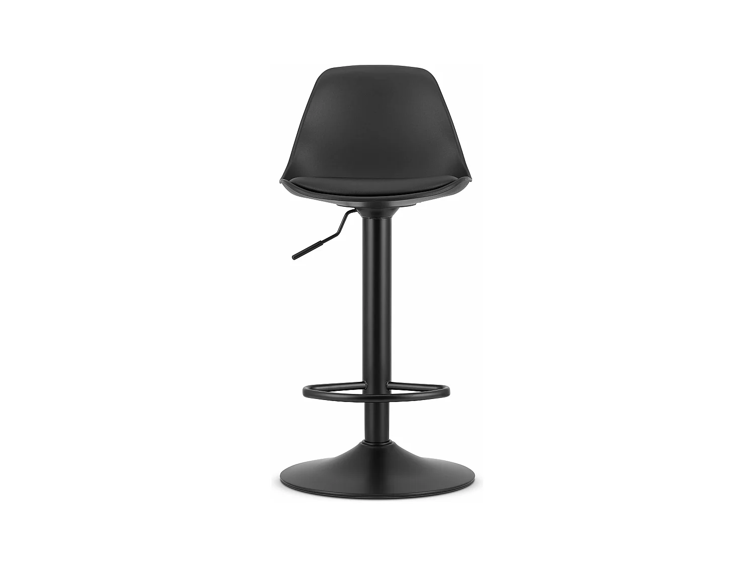 Tabouret HOGA - noir / base noire