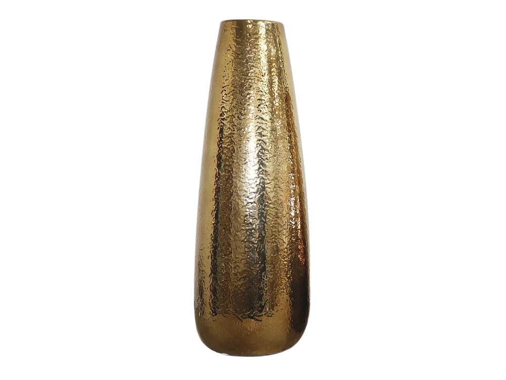 Vase en céramique doré 16.5 x 45cm