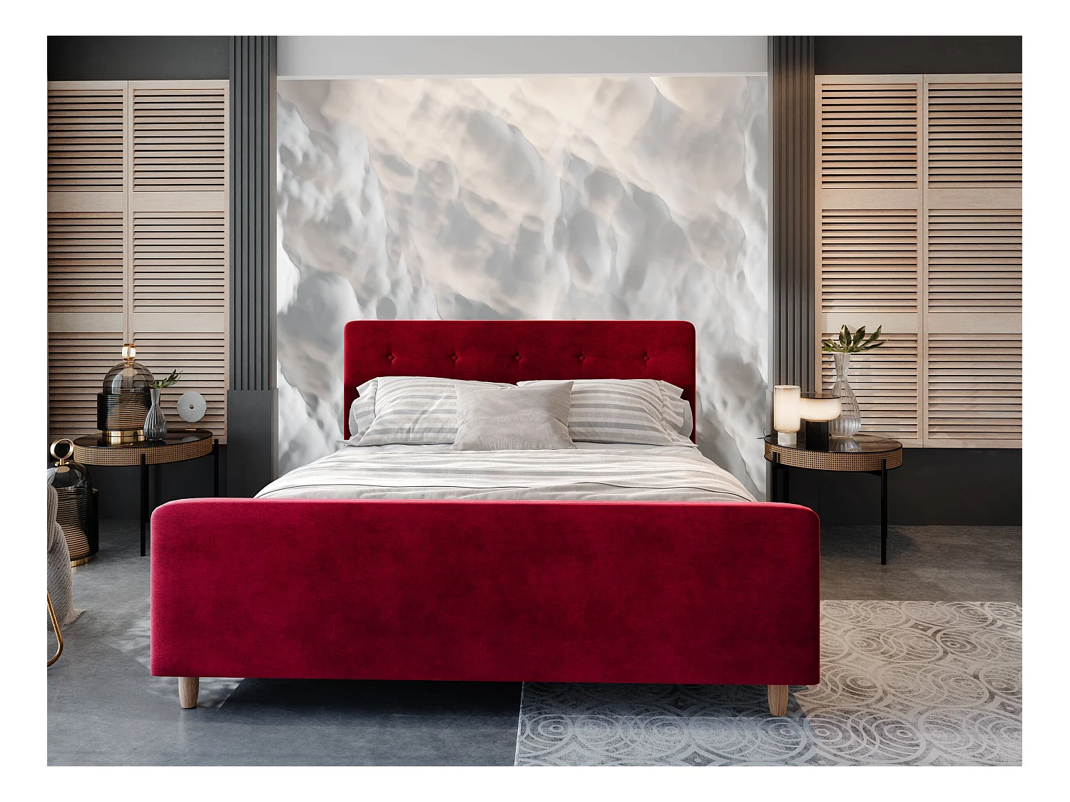 Polsterbett CUPRA 160x200 Itaka 34